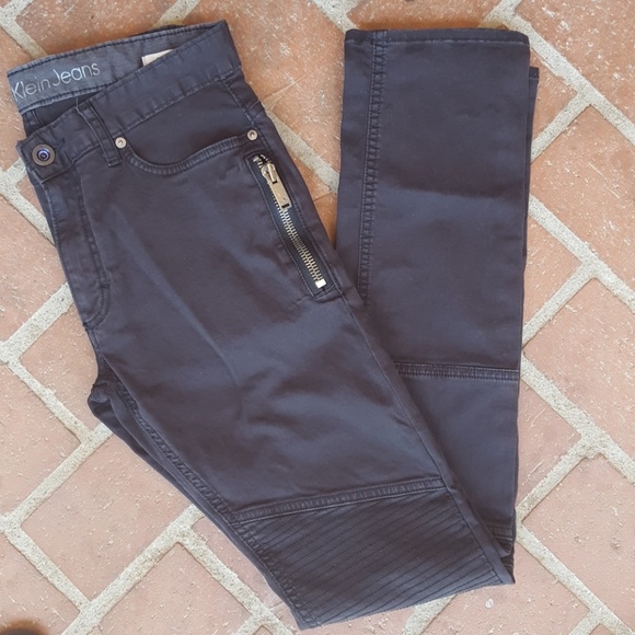 calvin klein biker jeans